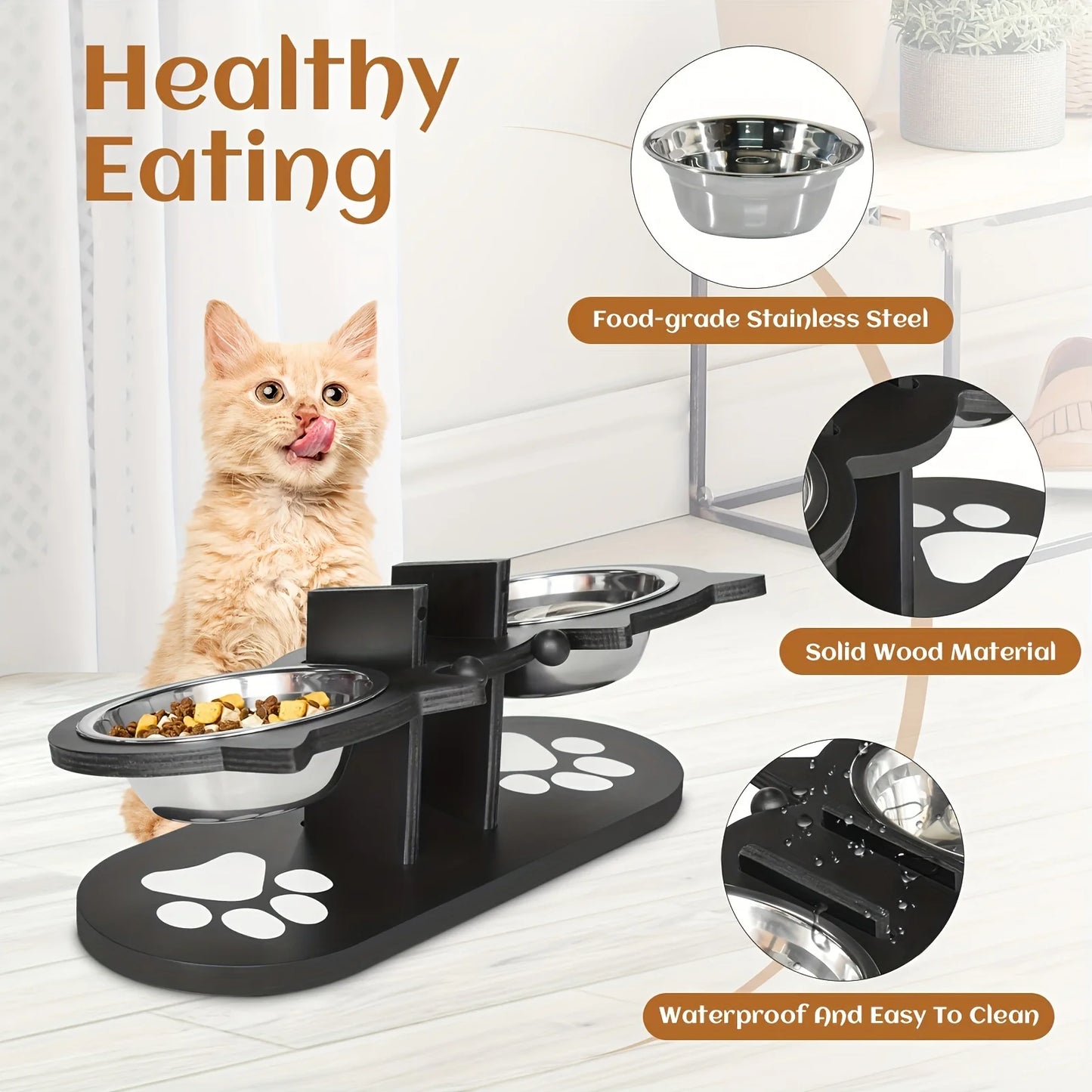 Elevated Cat Bowls