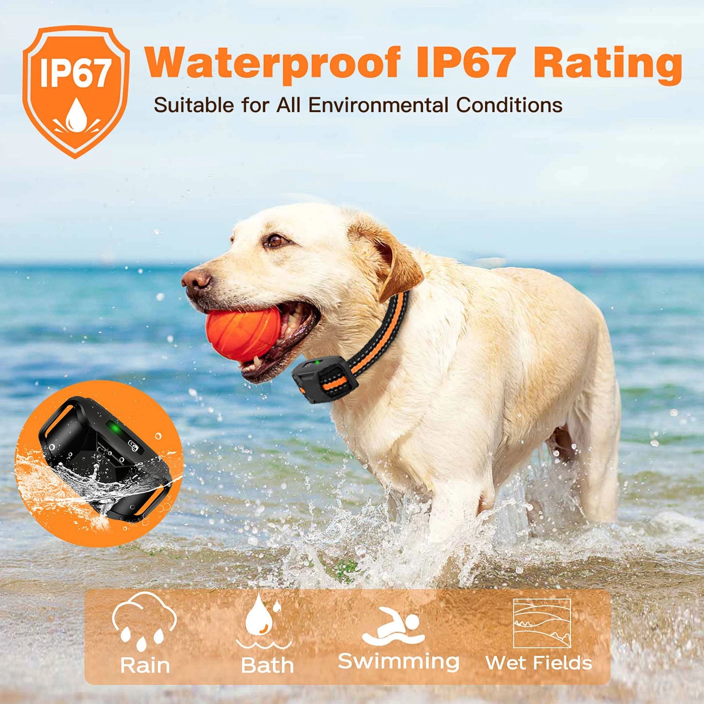 3300Ft Electric Dog Training Collar