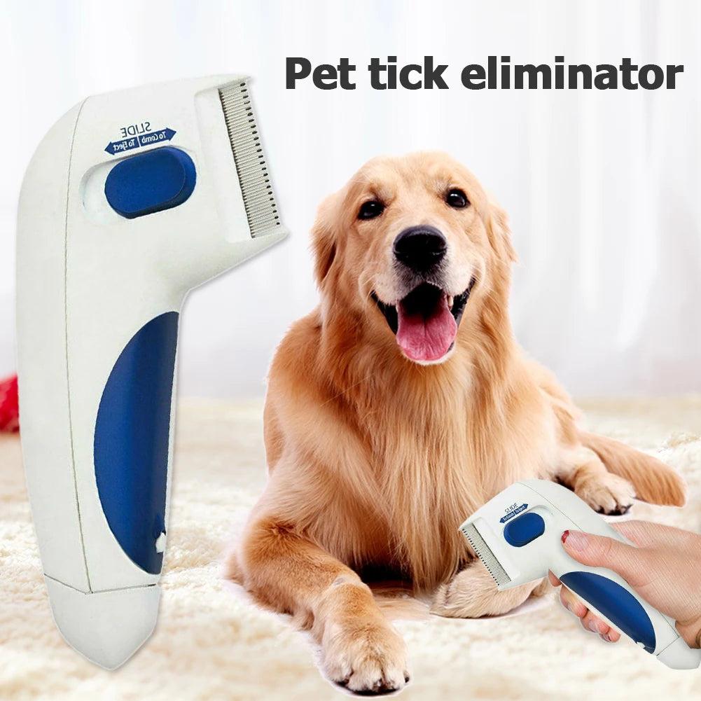 Electric Tick Remover4 Comb Safety Tool for Dogs Cats