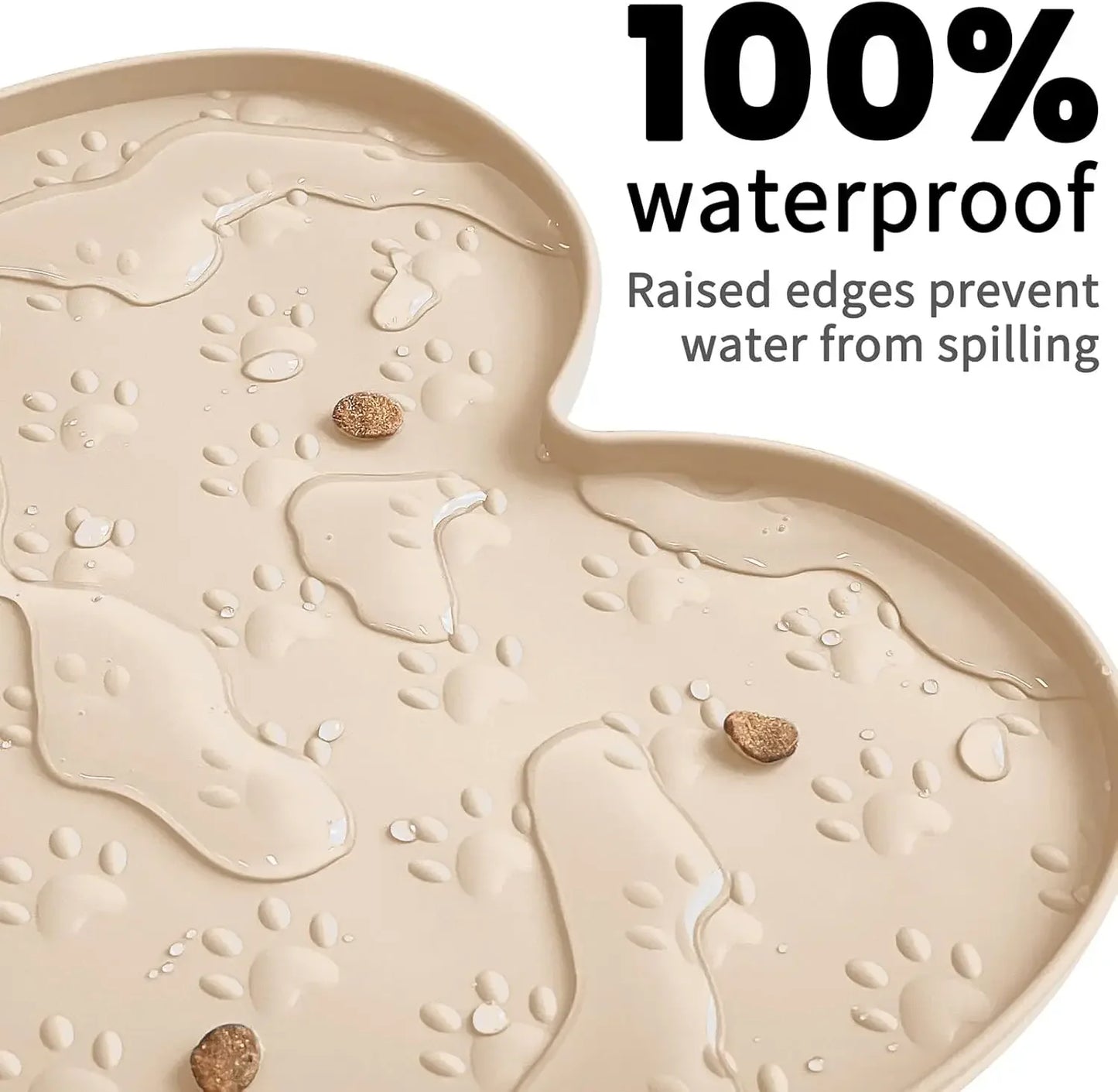 Anti-Slip Silicone Dog & Cat Feeding Mat – Waterproof