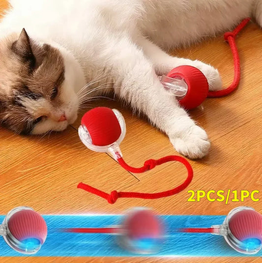 2PC/1PC Cat Interactive Ball Toys Rechargeable