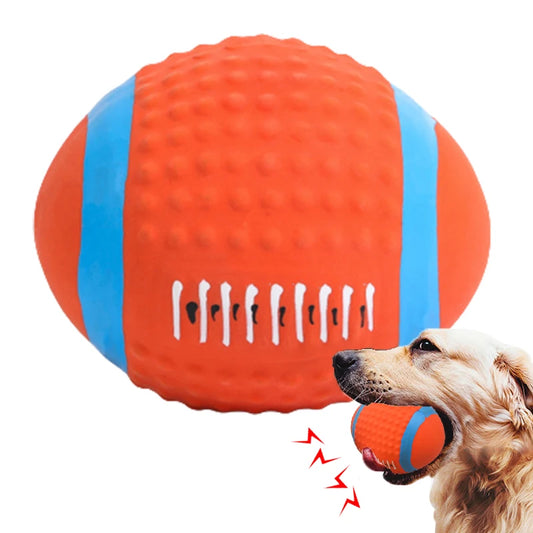 Squeaky Dog Toy Chew Rubber Balls