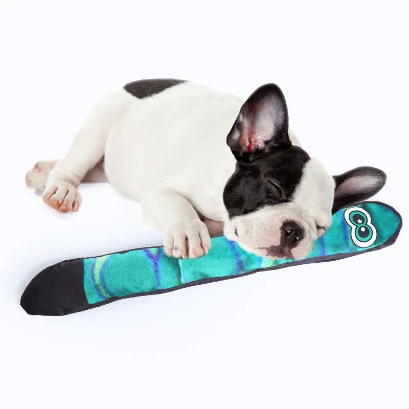 The  plush dog toy Long Eye snake
