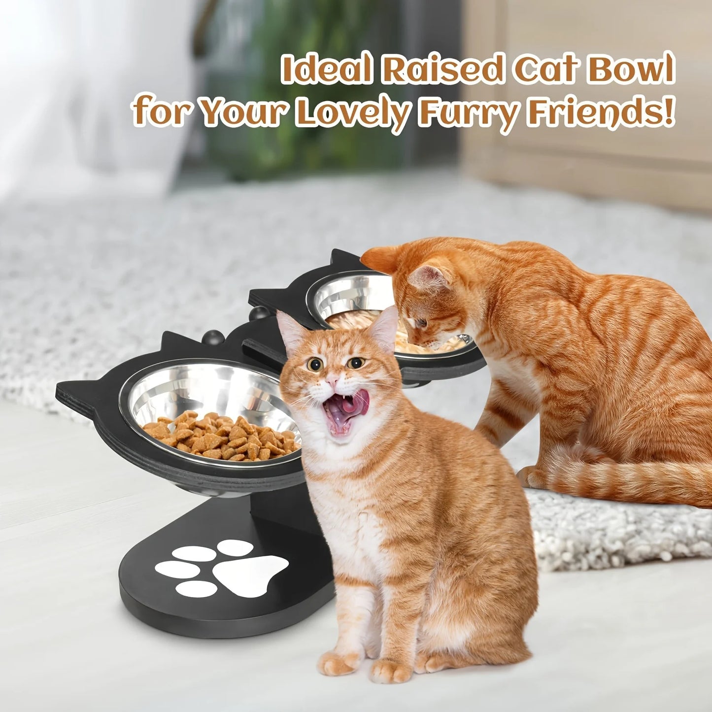 Elevated Cat Bowls