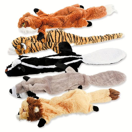 Squeaky Plush Dog Chew Toy