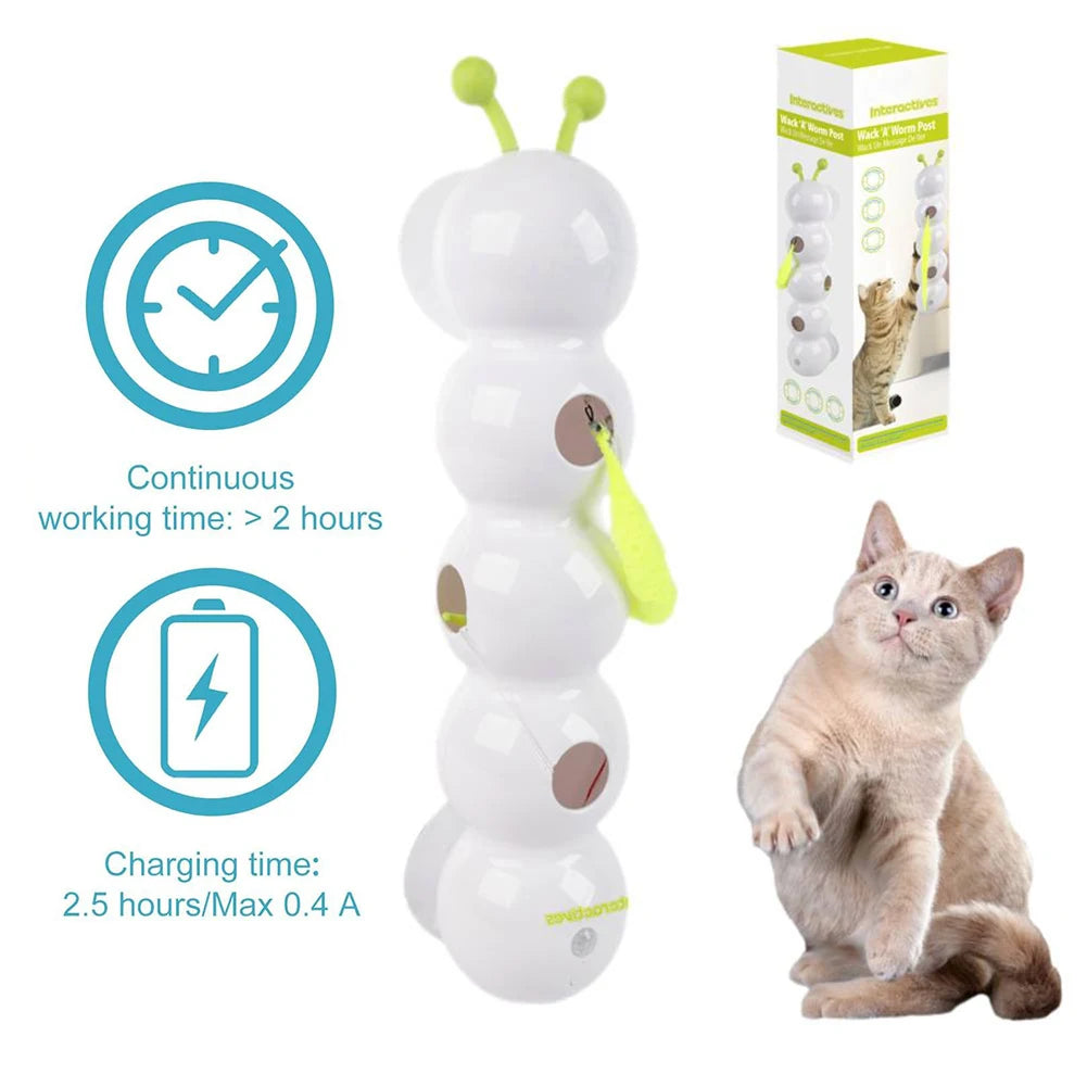 Intelligent Interactive Cat Toy Intelligent Earthworm