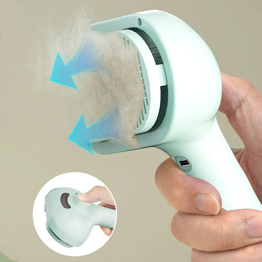 Steam Pet Brush Pet Hair Cleaning Brush
