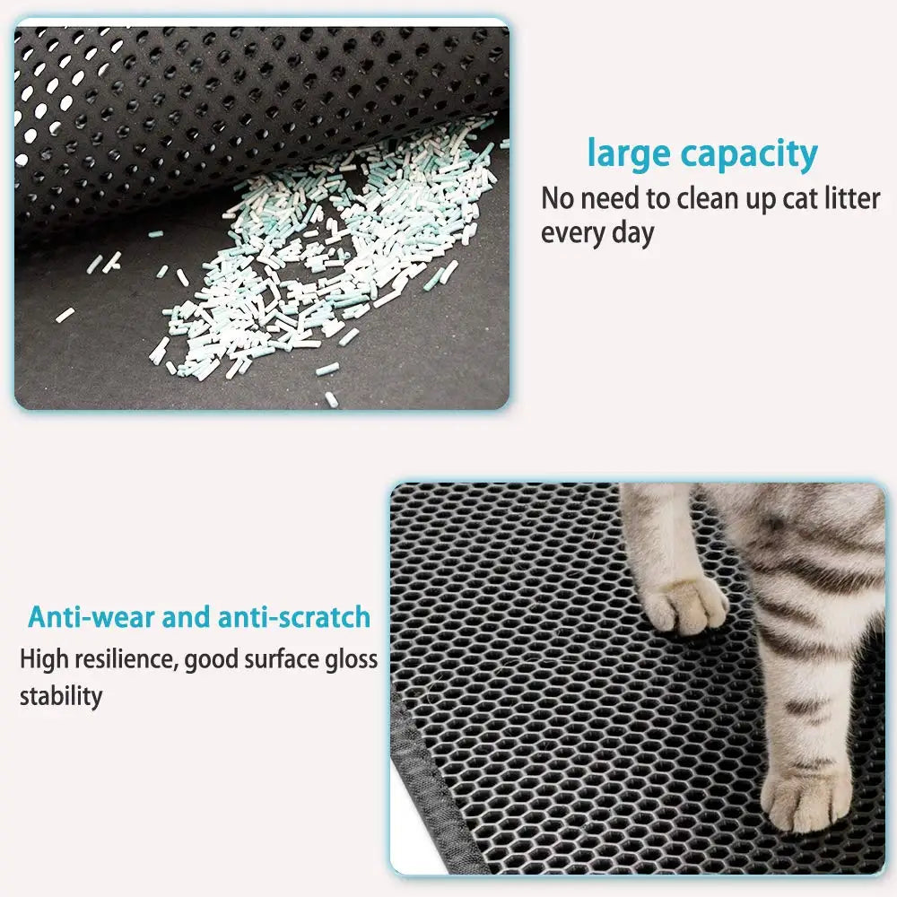 Foldable Cat Litter Trapping Mat