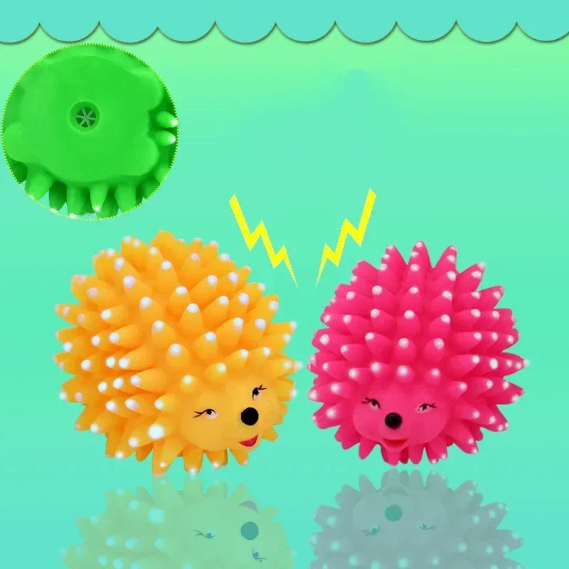 Realistic Hedgehog Soft Squeaky Pet Dog Ball Toys