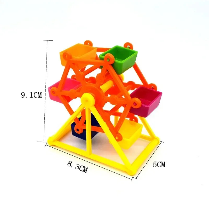Creative Parrot Feeder Rotate Training Toys
