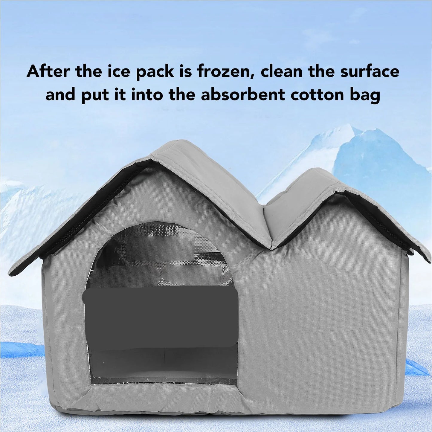 Cat Cooling House