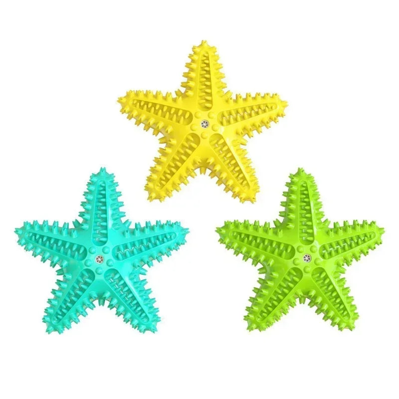 Vocal Starfish Dog Chew Toy
