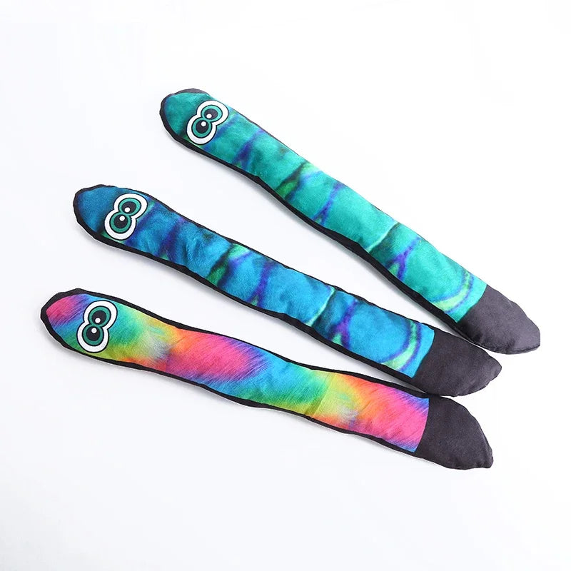 The  plush dog toy Long Eye snake