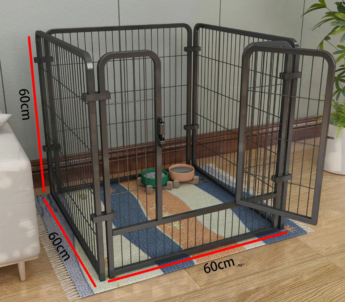Foldable Pet Cage Playpen